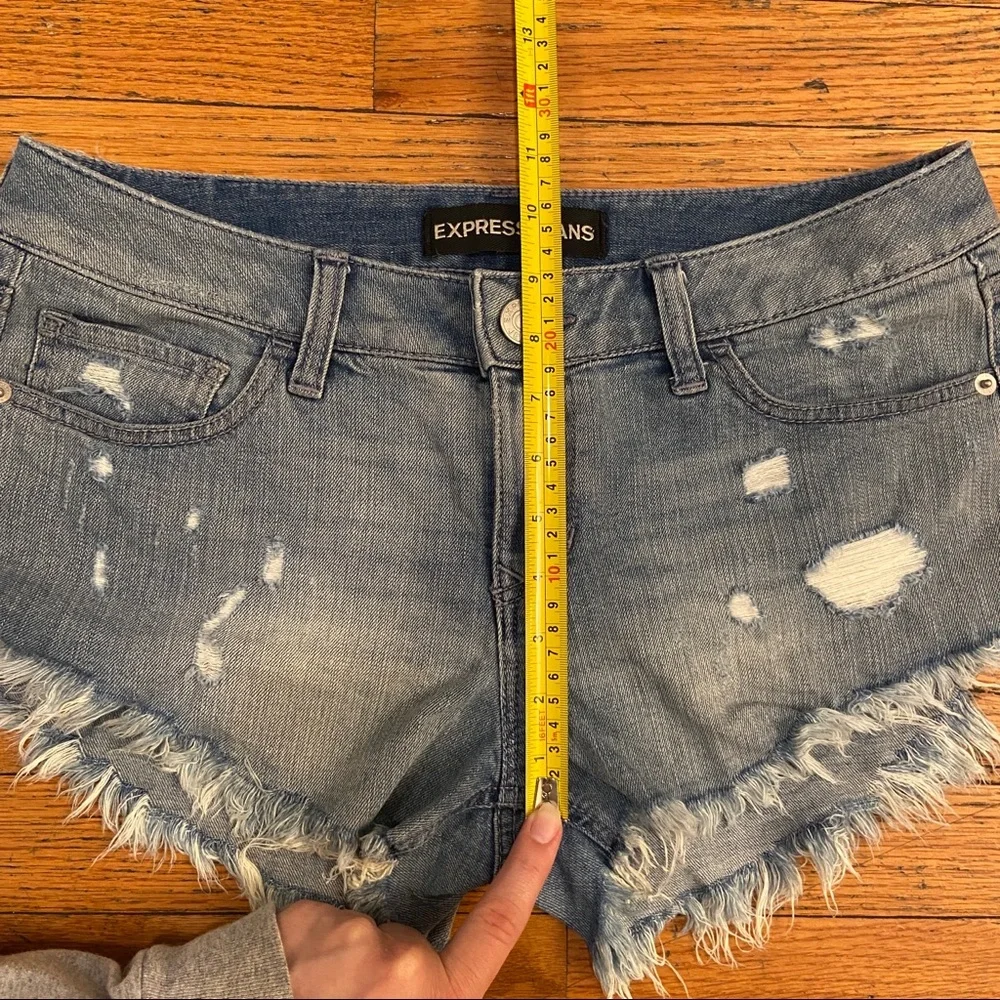 Express Cutoff Denim Shorts